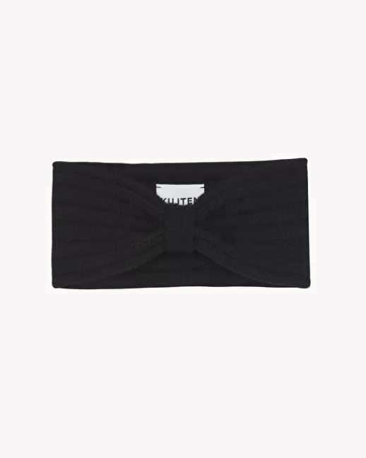 Kujten Bonnets & Bandeaux | Bandeau Cortigna Bandeau cachemire, 10 fils Noir