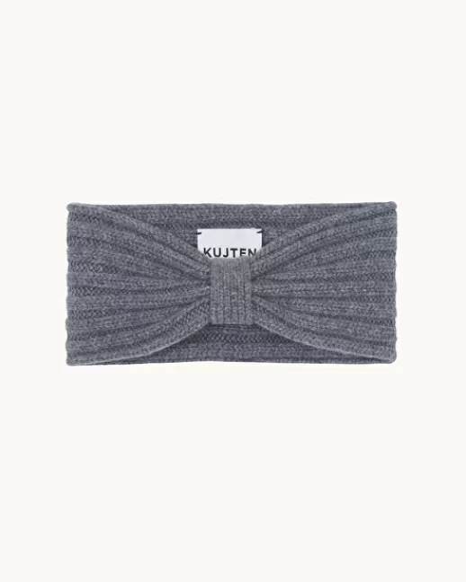 Kujten Bonnets & Bandeaux | Bandeau Cortigna Bandeau cachemire, 10 fils Grisflanelle